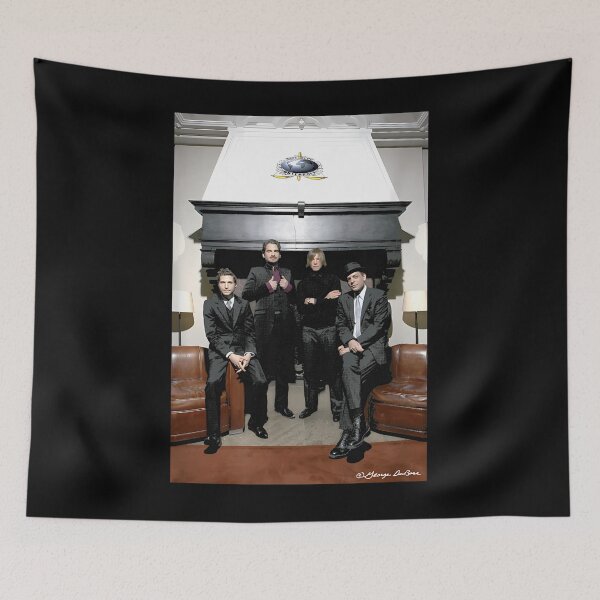 Item preview, Interpol Band Portrait By George Dubose			 designed and sold by Glowing-Designs.