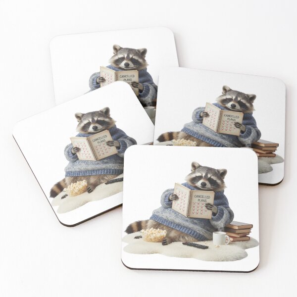Item preview, Cancelled Plans Raccoon designed and sold by PriyankaSonara.