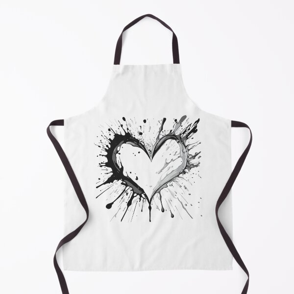 Item preview, Ink Heart Splatter designed and sold by Moxie Ink Lady.