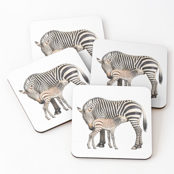 Item preview, Baby zebra enjoys a delicious meal. designed and sold by XenialitySIA.