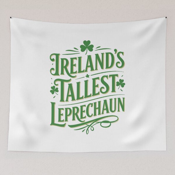 Item preview, Ireland’s Tallest Leprechaun Vintage Irish Humor designed and sold by taiche.