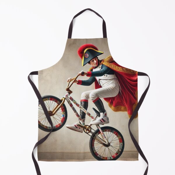 Item preview, “NAPO‑WHEELIEON 23 — The Tiny Emperor of Big Tricks & Timeline‑Breaking BMX Chaos” designed and sold by Print Fiction.