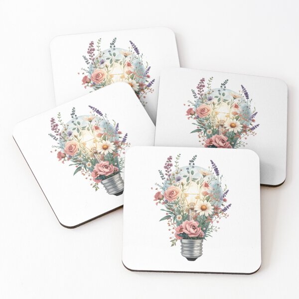 Item preview,  Blooming Light – Floral Light Bulb Botanical designed and sold by SOUFIANE1991.
