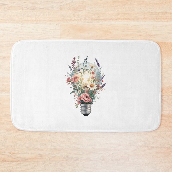 Item preview,  Blooming Light – Floral Light Bulb Botanical designed and sold by SOUFIANE1991.