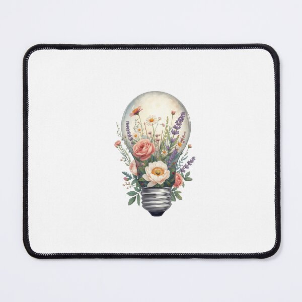 Item preview,  Blooming Light – Floral Light Bulb Botanical designed and sold by SOUFIANE1991.