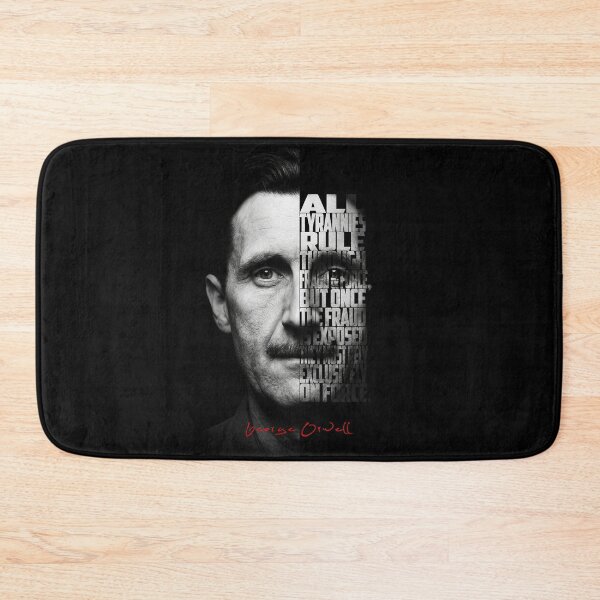 Item preview, George Orwell Splitface Quote Poster  designed and sold by Enea Kelo.