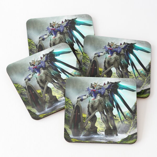 Item preview, Rising Freedom Gundam seed nature digital imaging illustration digital art designed and sold by sabartgunpla.