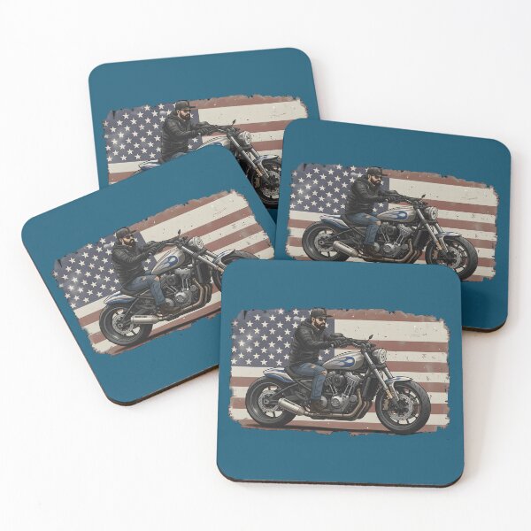 Item preview, Vintage American Biker 1%er Outlaw Chopper designed and sold by BoralisSynth.