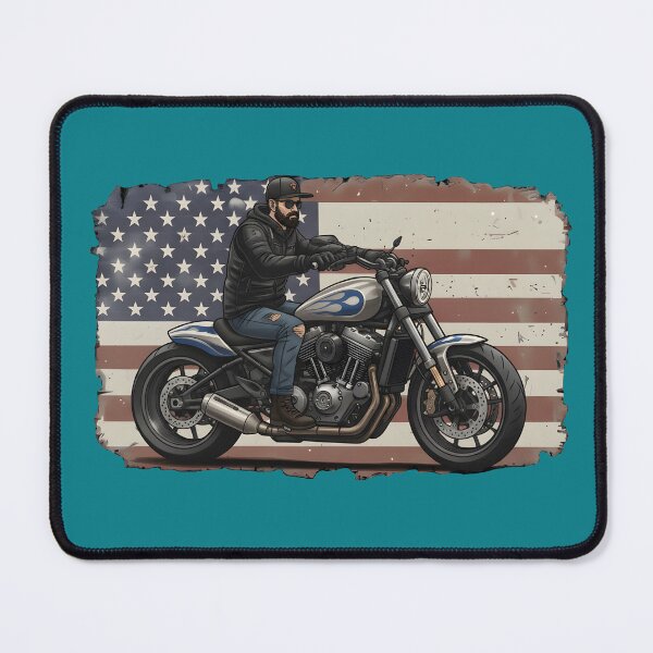 Item preview, Vintage American Biker 1%er Outlaw Chopper designed and sold by BoralisSynth.