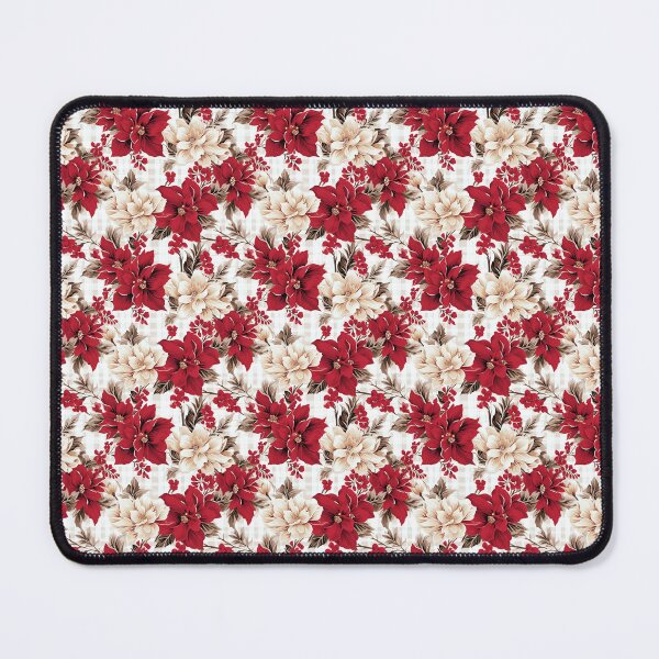 Item preview, Vintage Christmas Floral Pattern designed and sold by LouieVanille.