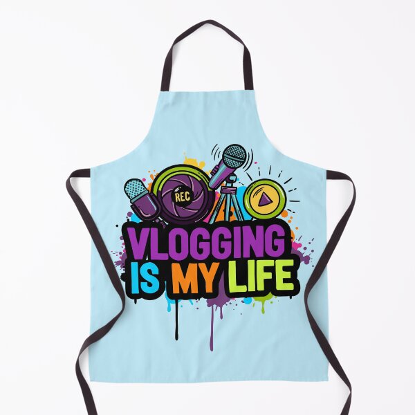 Item preview, Vlogging Is My Life - Graphics With Text designed and sold by MartynaKanik.