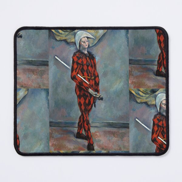 Item preview, Harlequin by Paul Cézanne: Post Impressionist Fine Art Poster designed and sold by artofuniverse.
