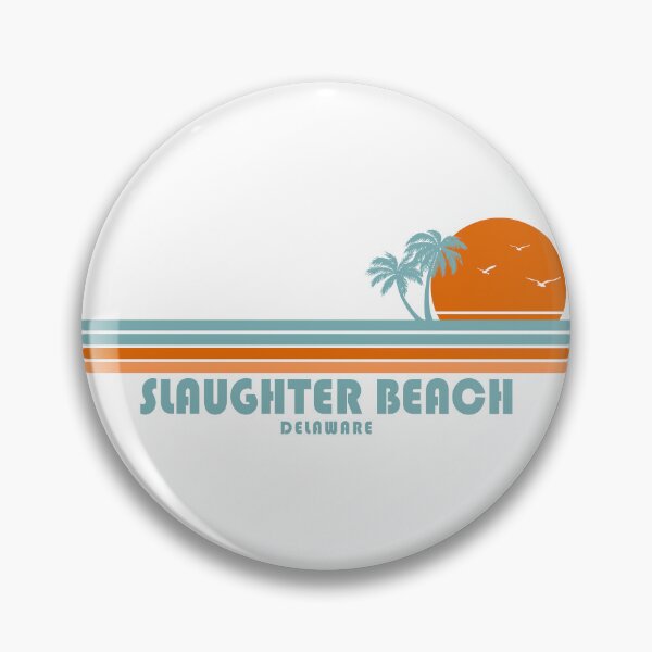 Item preview, Slaughter Beach Delaware Sun Palm Trees designed and sold by Esskay Designs.