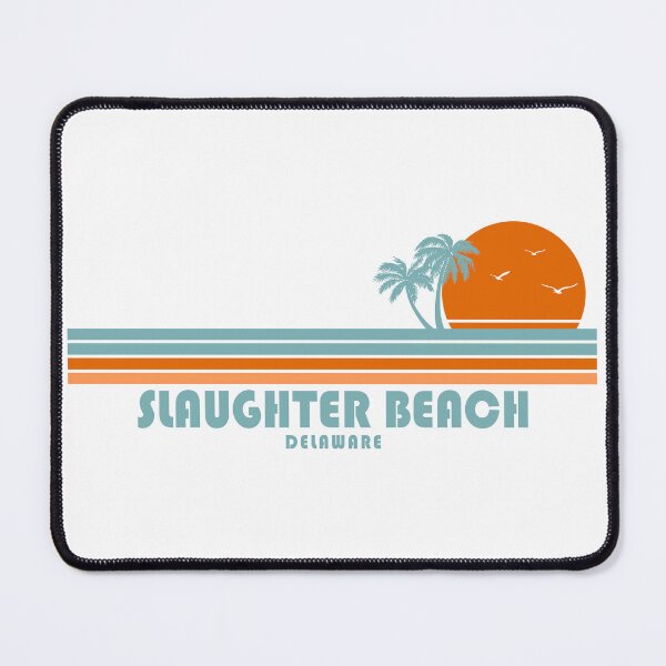 Item preview, Slaughter Beach Delaware Sun Palm Trees designed and sold by Esskay Designs.