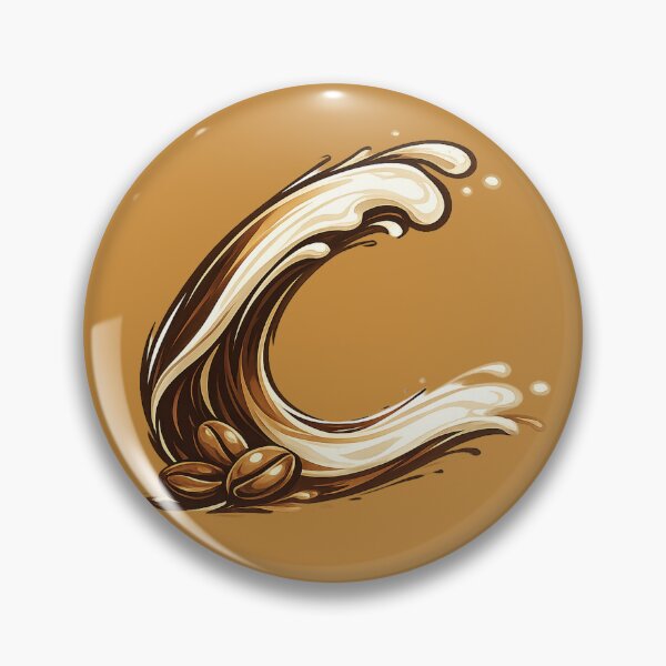 Item preview, Urban Coffee Swirl Letter C Design designed and sold by annenambiro.