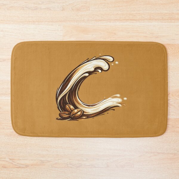 Item preview, Urban Coffee Swirl Letter C Design designed and sold by annenambiro.