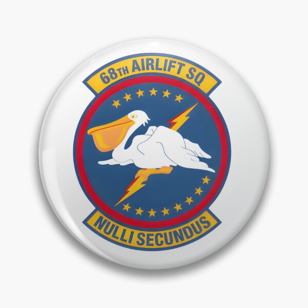 Item preview, 68th Airlift Squadron Nulli Secundus Military Emblem designed and sold by CharlieDesings.