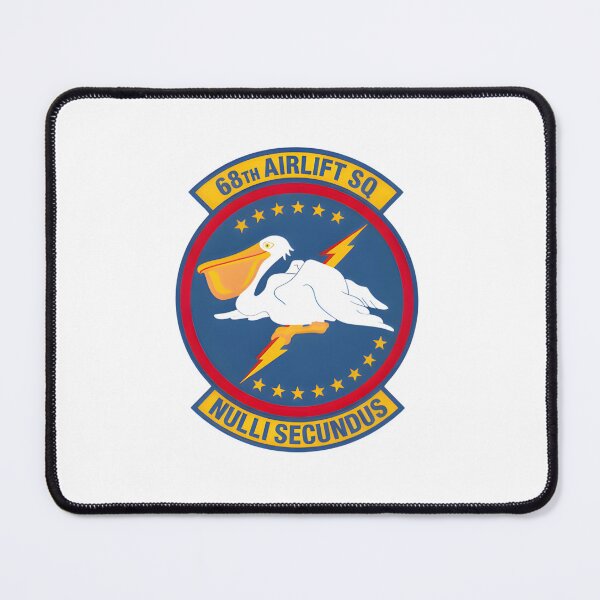 Item preview, 68th Airlift Squadron Nulli Secundus Military Emblem designed and sold by CharlieDesings.