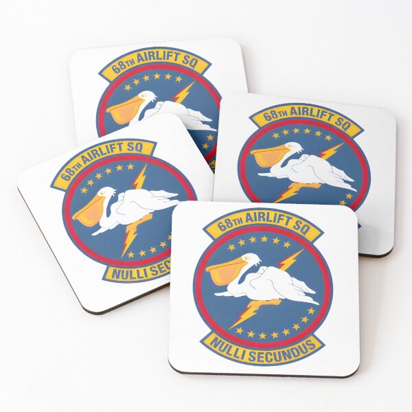 Item preview, 68th Airlift Squadron Nulli Secundus Military Emblem designed and sold by CharlieDesings.