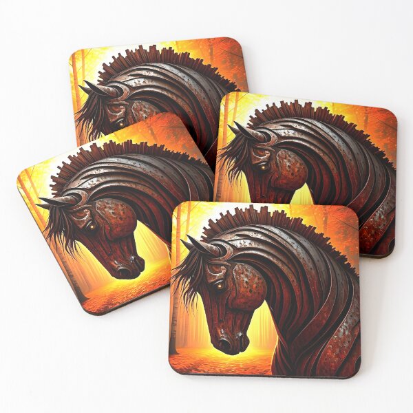 Item preview, Rusty Horse, Ai Generated Art  designed and sold by ACC .