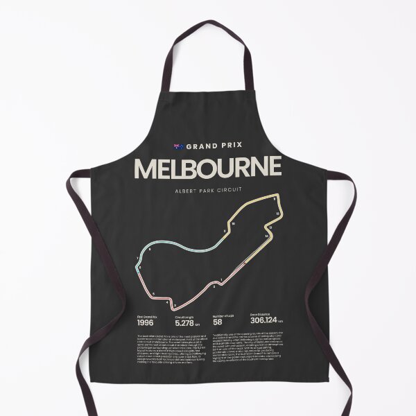 Item preview, Albert Park Circuit | Australian Grand Prix Motorsports Map designed and sold by aio.