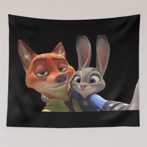 Item preview, Zootopia  Funny Cute Judy Hopps / Nick Wilde / Selfie /  Sticker Pack, phone cases, shirt, journals, bags, blankets,  etc / Zootopia Merch / Animation Movie designed and sold by TeenLake.