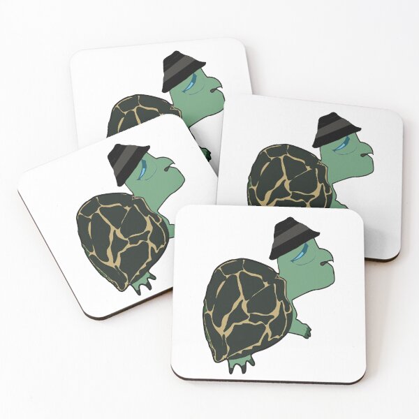 Item preview, Turtle with a hat designed and sold by dariosArt.