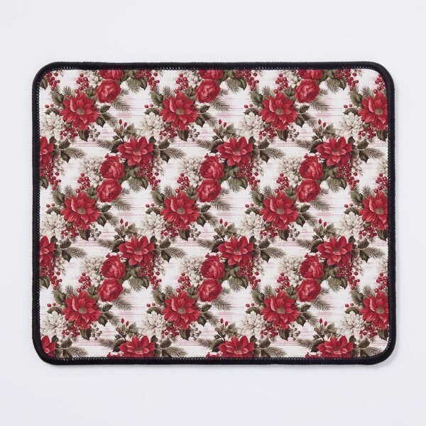 Item preview, Vintage Christmas Floral Pattern designed and sold by LouieVanille.