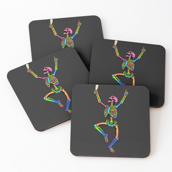 Item preview, Party Weekend Skeleton – Friday Night Celebration Aesthetic Art designed and sold by ColorSplash123.