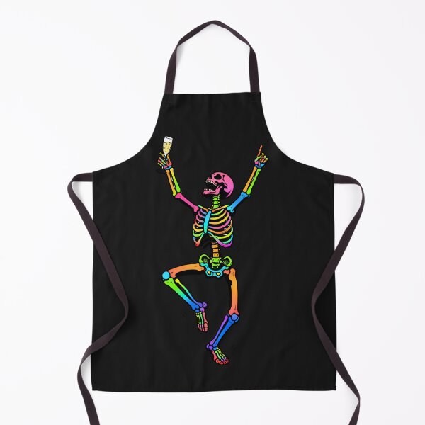 Item preview, Party Weekend Skeleton – Friday Night Celebration Aesthetic Art designed and sold by ColorSplash123.