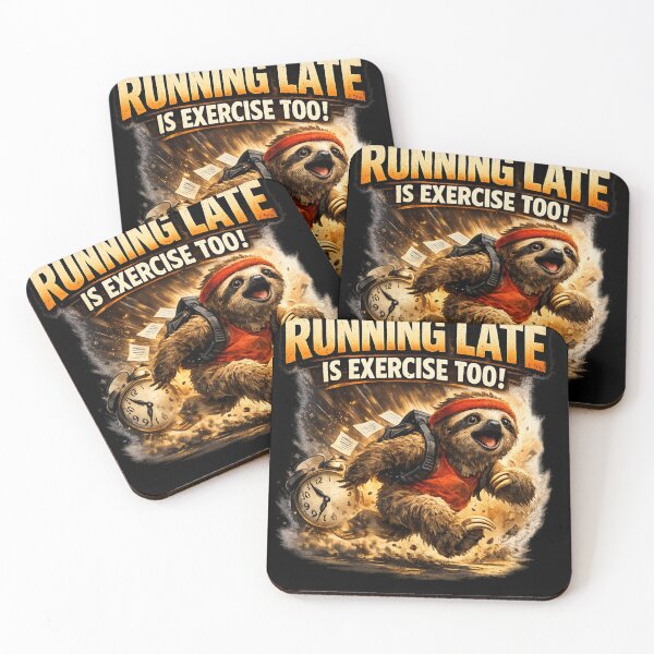Item preview, Running Late, Sloth In Action Design designed and sold by Targon.