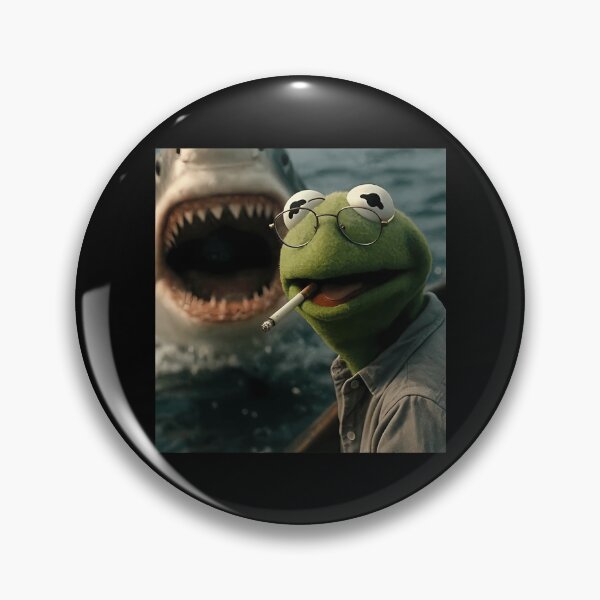 Item preview, Dark Ocean Frog Meme Parody Cinematic Humor designed and sold by Roshan Ahmad.