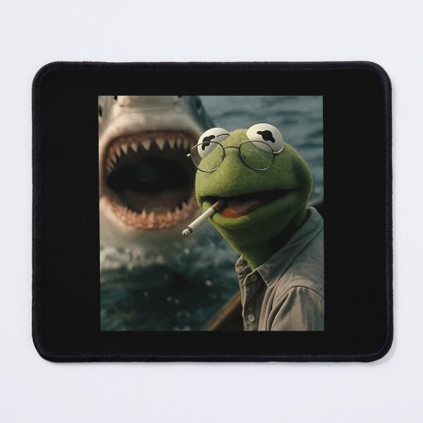 Item preview, Dark Ocean Frog Meme Parody Cinematic Humor designed and sold by Roshan Ahmad.