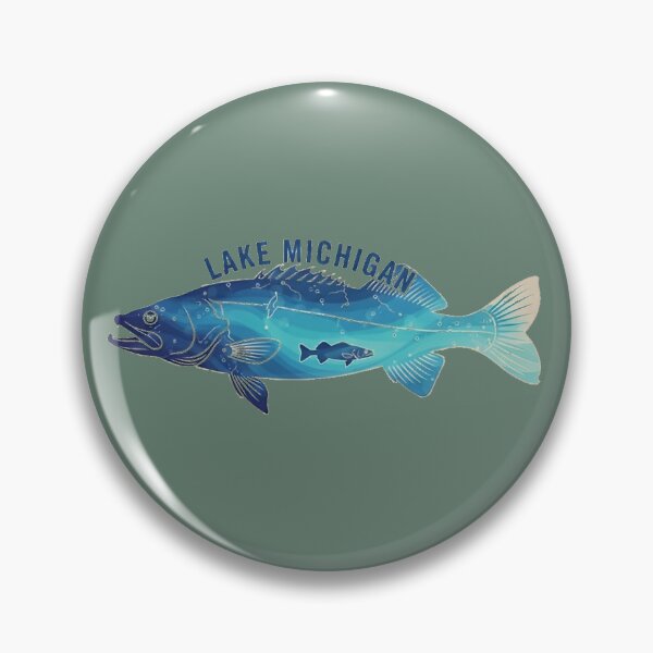 Item preview, Lake Michigan designed and sold by Broken Antler Designs .