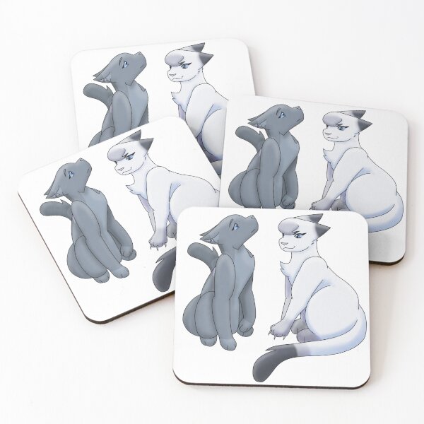 Item preview, Bluestar and Snowfur designed and sold by ceolsonart.