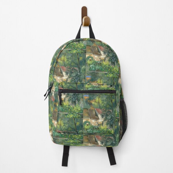 Item preview, House of Pere Lacroix by Paul Cézanne: Tranquil Post Impressionist Garden designed and sold by artofuniverse.