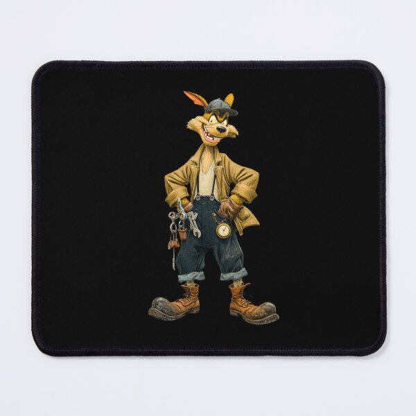 Item preview, 1928 Industrial Coyote Worker designed and sold by MYTHIC PEEL STICKERS.
