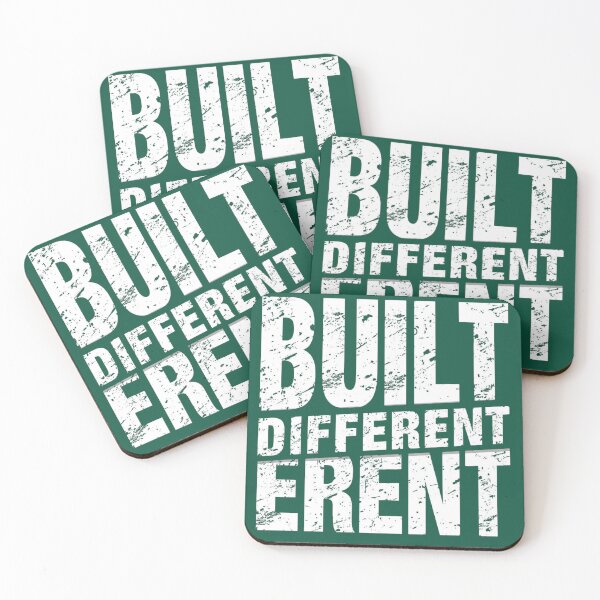 Item preview, Built Different | Rugged Distressed Minimalist Typography designed and sold by PACS0011.