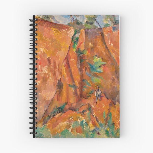 Item preview, In the Bibémus Quarry by Paul Cézanne: Post Impressionist Landscape Poster designed and sold by artofuniverse.