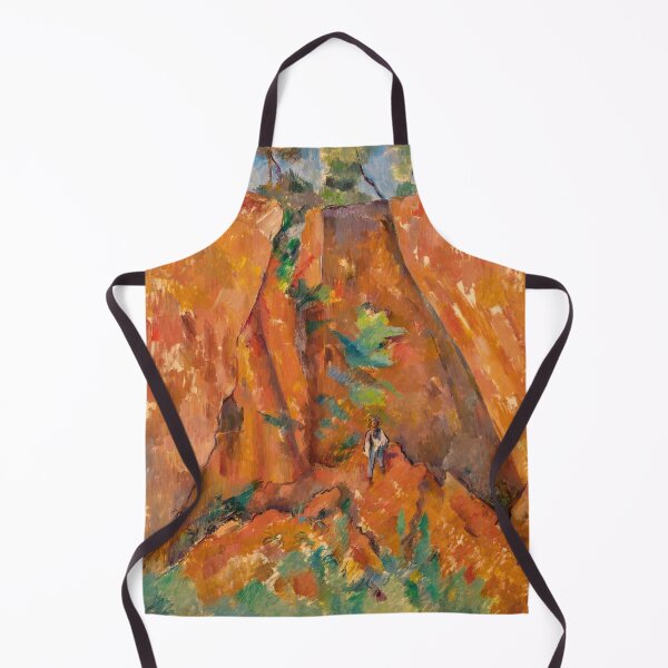 Item preview, In the Bibémus Quarry by Paul Cézanne: Post Impressionist Landscape Poster designed and sold by artofuniverse.
