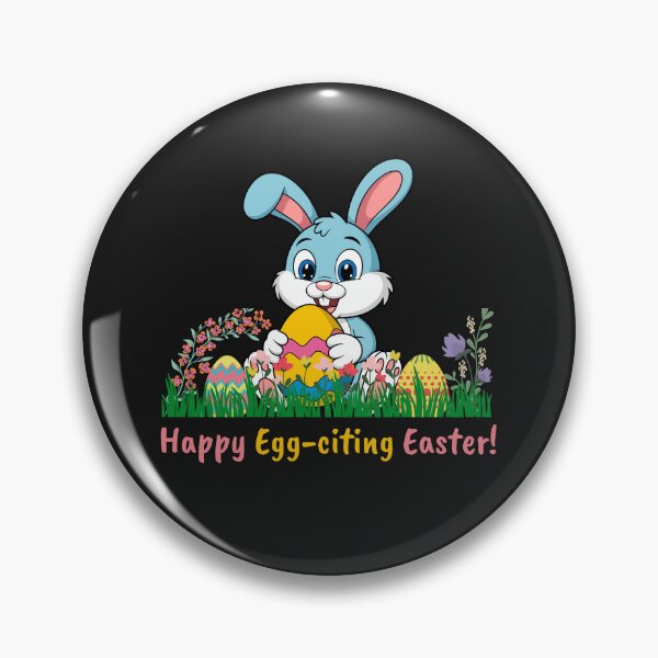 Item preview, Happy Egg-citing Easter! Funny Easter Gift for Him and Her designed and sold by maxiprom.