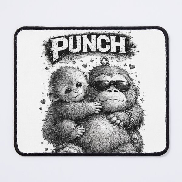 Item preview, Punch & His Plush Protector designed and sold by ProDesigns-KM.