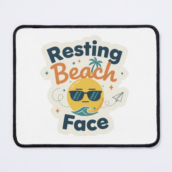 Item preview, Resting Beach Face designed and sold by Koszulkens.
