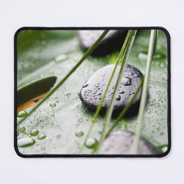 Item preview, Zen Stones on Green Leaves designed and sold by katifinell.