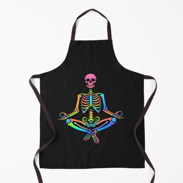 Item preview, Meditation Zen Skeleton – Mindfulness & Mental Health Aesthetic Art designed and sold by ColorSplash123.