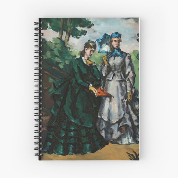 Item preview, La Promenade by Paul Cézanne: Post Impressionist fashion garden scene designed and sold by artofuniverse.
