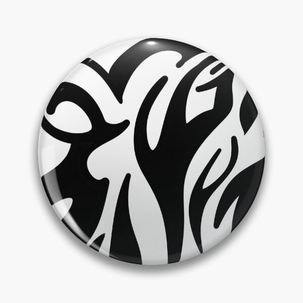 Item preview, Minimalist Tribal Wolf Howling - Bold Black and White Tattoo Style Art designed and sold by LYAN-STORE.