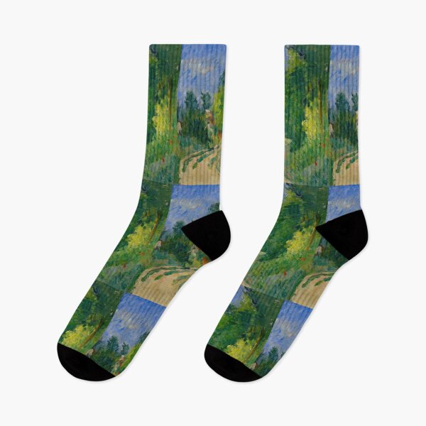 Item preview, La Route Tournante En Sous Bois by Paul Cézanne: Post Impressionist Landscape designed and sold by artofuniverse.