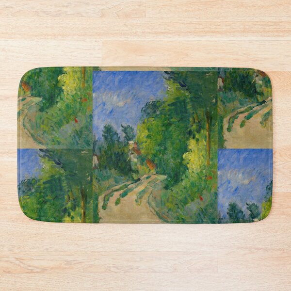 Item preview, La Route Tournante En Sous Bois by Paul Cézanne: Post Impressionist Landscape designed and sold by artofuniverse.