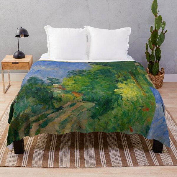 Item preview, La Route Tournante En Sous Bois by Paul Cézanne: Post Impressionist Landscape designed and sold by artofuniverse.